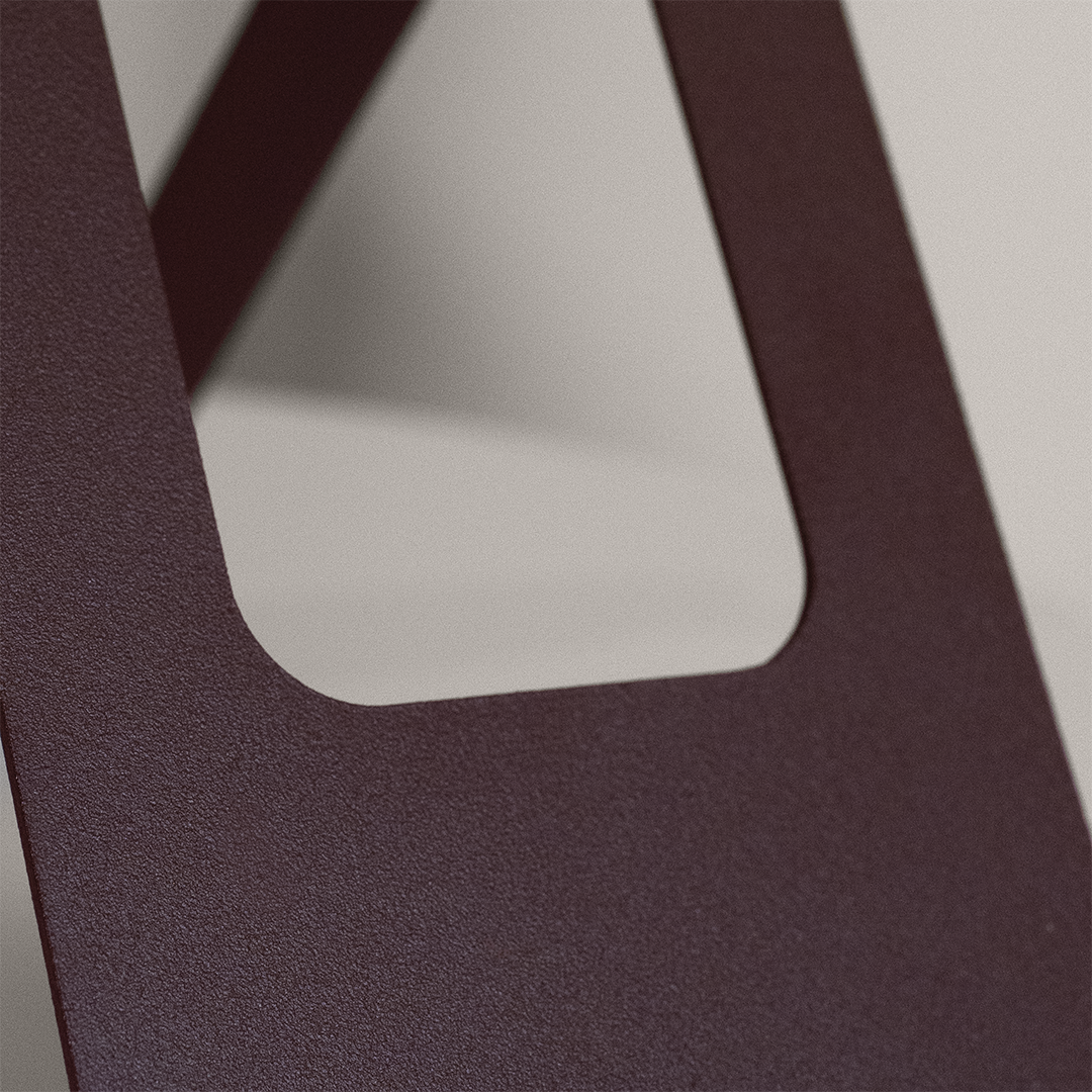 Napkin Holder CHEER Burgundy Pink