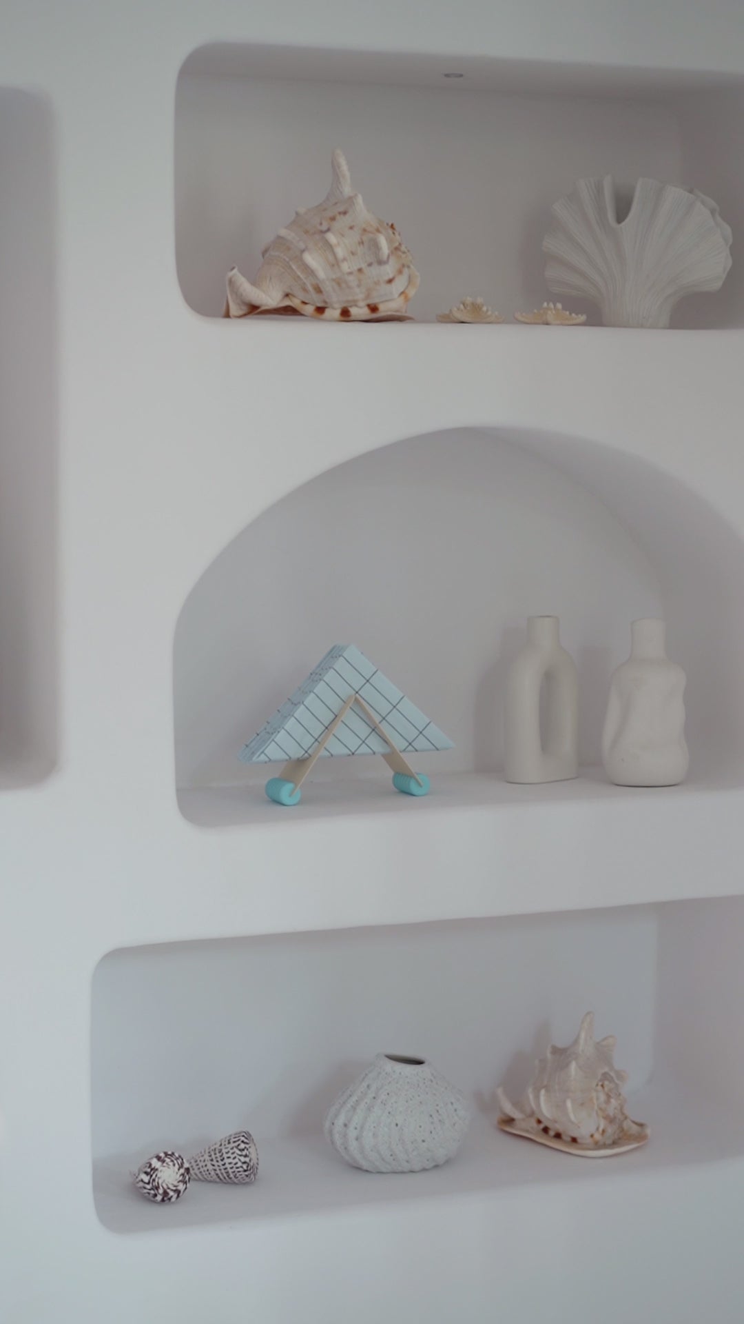Serwetnik CHEER Beżowo Niebieski